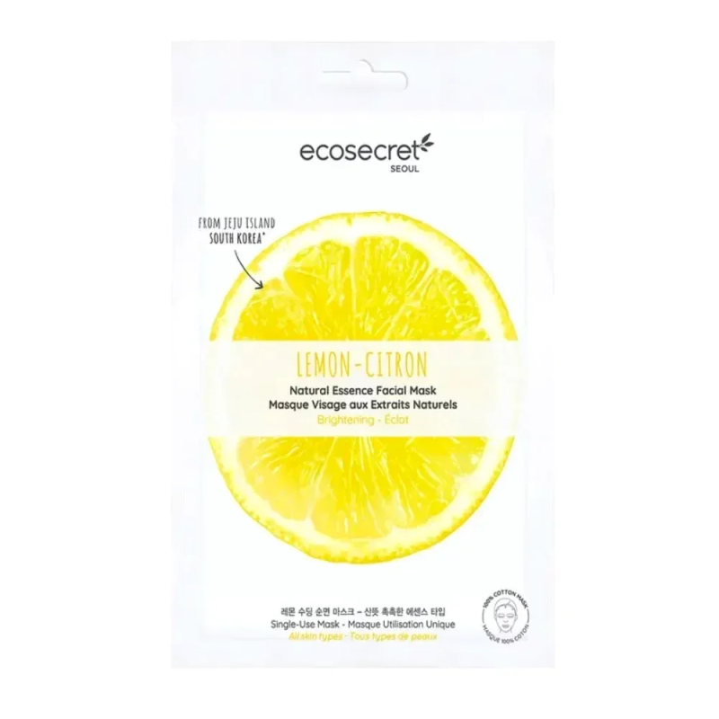 Eco Secret Masque Visage Citron 20ml Eco Secret Masque Visage Citron 20ml