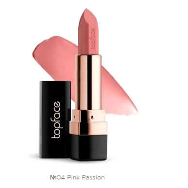 TopFace Instyle Creamy Lipstick Pink Passion 004 – Maquillage / Rouge à lèvres et crayon | Topface - Visage Tunisie | Miral Para