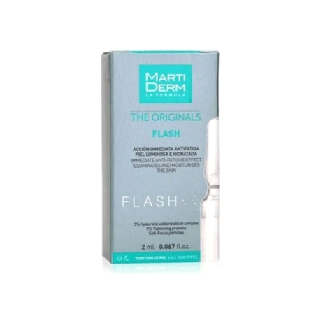 MARTIDERM Flash 1 Ampoules – Soins hydratants et nourrissants / Soins teintés, bonne mine | MARTIDERM - Visage Tunisie | Miral P
