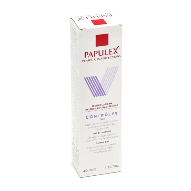 PAPULEX Gel Stop Bouton 40ml – Soins peau grasse, mixte et acné / Peaux à imperfections | PAPULEX - Visage Tunisie | Miral Parap