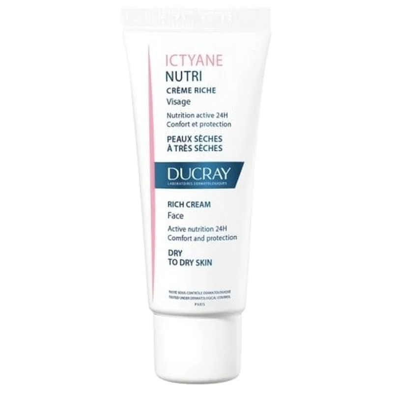 DUCRAY Ictyane Nutri Creme Riche Peaux Seches A Tres Seches 40ml