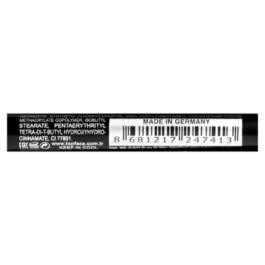 Topface Stylo Kajal Eyeliner 001 – Yeux et Lèvres / Contour des yeux | Topface - Visage Tunisie | Miral Parapharmacie