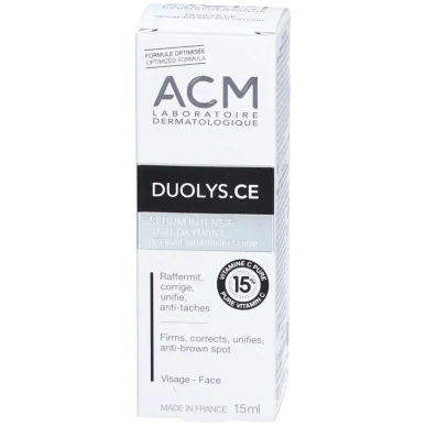 ACM Duolys CE Serum Intensif Anti-Oxydant 15ml – soins anti-âge et anti-rides / Rides marquées, perte de ferm | ACM - Visage Tun