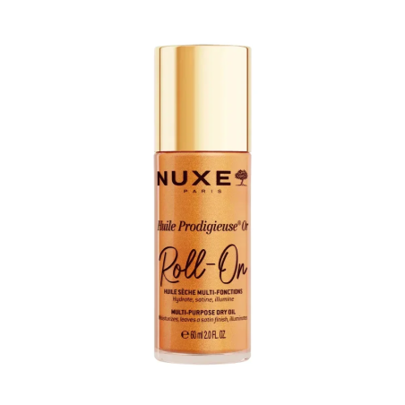 Nuxe Huile Prodigieuse Or Roll-On 60ml – Soins hydratants et nourrissants | NUXE - Visage Tunisie | Miral Parapharmacie
