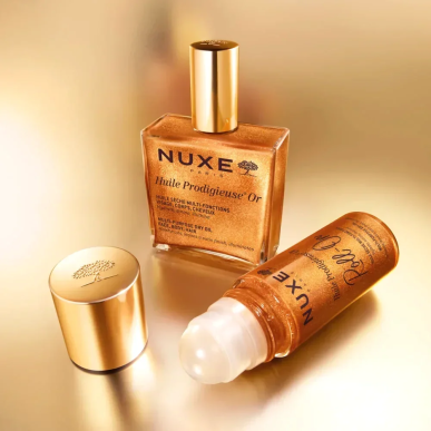 Nuxe Huile Prodigieuse Or Roll-On 60ml – Soins hydratants et nourrissants | NUXE - Visage Tunisie | Miral Parapharmacie