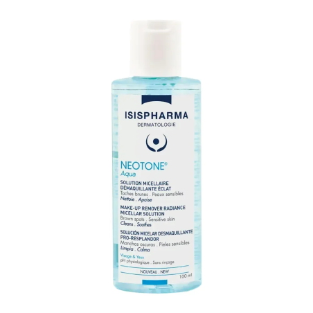 Isispharma Neotone Aqua Solution Micellaire Demaquillante Eclat 100ml – Démaquillants, nettoyants visage / Eau micellaire, toniq