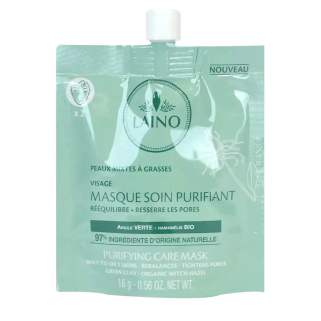 Laino Masque Soin Purifiant 16g – Masques visage et gommage | Laino - Visage Tunisie | Miral Parapharmacie