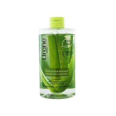 LIRENE EAU MICELLAIRE APAISANTE A L’ALOES 400ML – Démaquillants, nettoyants visage / Eau micellaire, tonique,  | Lirene - Visage