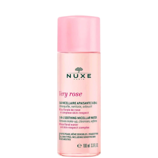 NUXE Very Rose Eau Micellaire Apaisante 3en1 100ml – Démaquillants, nettoyants visage / Eau micellaire, tonique,  | NUXE - Visag
