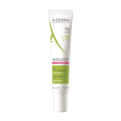 A-DERMA Biology Calm Soin Apaisant Peaux Reactives 40ml | Aderma Biology - Visage Tunisie | Miral Parapharmacie