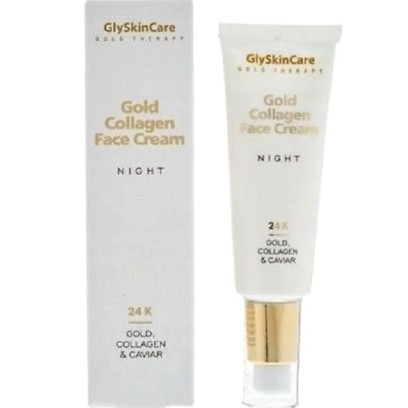 GLYSKINCARE Gold Collagen Face Cream Night 50ml