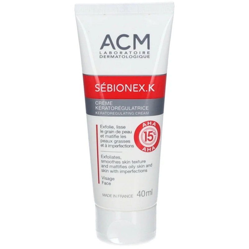 ACM Sébionex K Crème Kératorégulatrice 40ml