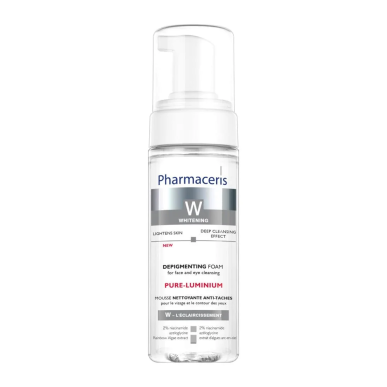 Pharmaceris W Puri Albucin Mousse Nettoyante Eclaircissante 150ml – Démaquillants, nettoyants visage / Lait, mousse, émulsion | 