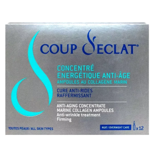 Coup D’éclat Concentre Energetique Anti-age 12 Ampoules – soins anti-âge et anti-rides | ASEPTA - Visage Tunisie | Miral Parapha