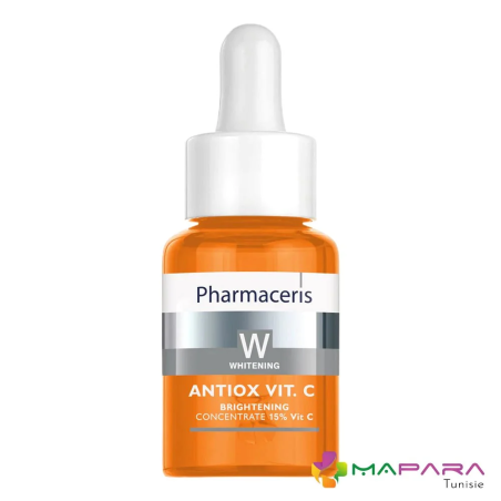 Pharmaceris W Antiox Vitamine C 15% Concentré Eclaircissant 30ml – Soins peau grasse, mixte et acné / Soins Spécifiques | Pharma