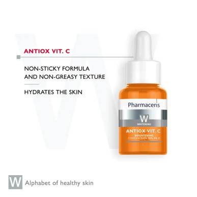 Pharmaceris W Antiox Vitamine C 15% Concentré Eclaircissant 30ml – Soins peau grasse, mixte et acné / Soins Spécifiques | Pharma