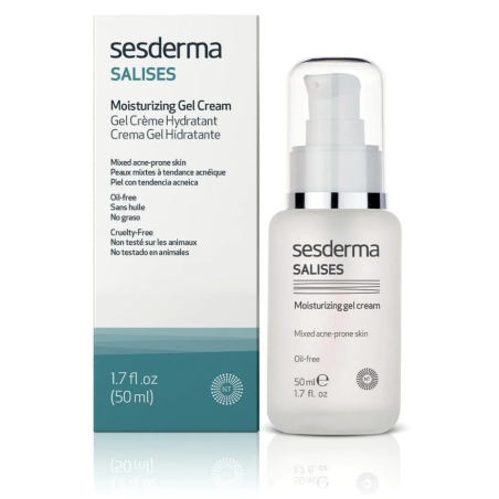SESDERMA SALISES Gel hydratant 50 ml – Soins hydratants et nourrissants / Hydratants peaux normales | SESDERMA - Visage Tunisie 