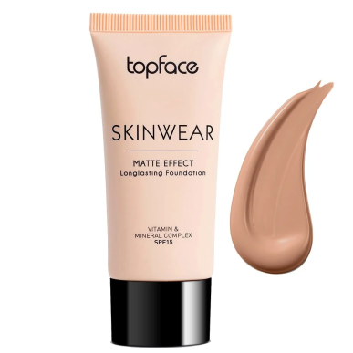 TOPFACE Fond de teint skinwear matte effect longlasting 005 – Maquillage / Fond de teint | Topface - Visage Tunisie | Miral Para