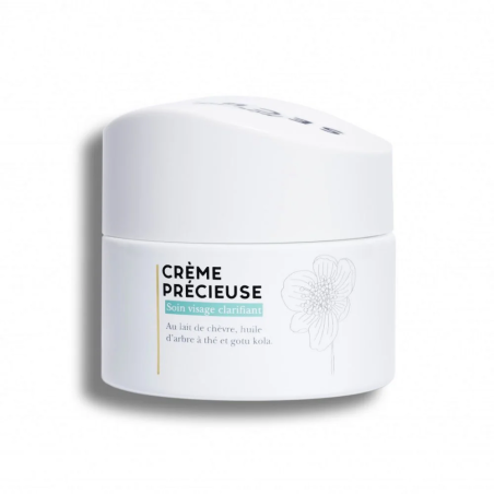 Pin Up Secret Crème Précieuse au lait de chèvre 50ml – Soins peau grasse, mixte et acné / Peaux à imperfections | Pin Up Secret 