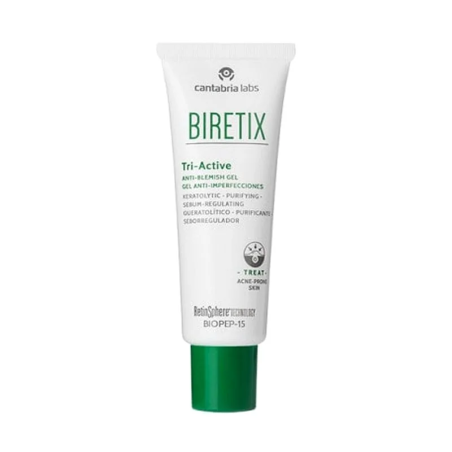 BIRETIX Gel Tri-Active Anti-imperfections – Soins peau grasse, mixte et acné / Purifiants | BIRETIX - Visage Tunisie | Miral Par