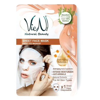Vien Masque Visage Hydronic Anti-Âge – Masques visage et gommage | Vien - Visage Tunisie | Miral Parapharmacie