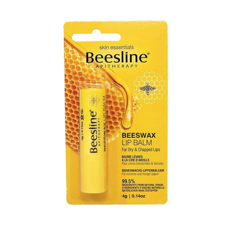 BEESLINE baume à lèvres cire d’abeille sans parfum 4g