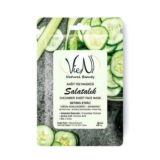 Vien Masque Visage Hydronic Extrait de Concombre – Masques visage et gommage | Vien - Visage Tunisie | Miral Parapharmacie