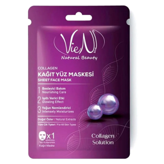 Vien Masque Visage Hydronic Collagéne – Masques visage et gommage | Vien - Visage Tunisie | Miral Parapharmacie