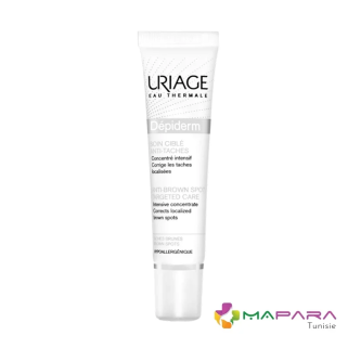 URIAGE DEPIDERM Soin Cible Anti-Taches Brunes 15ml – soins anti-taches et dépigmentants | URIAGE - Visage Tunisie | Miral Paraph