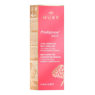 Nuxe Prodigieuse Boost Gel Crème Éclat Multi Correction 40ml – soins anti-âge et anti-rides | NUXE - Visage Tunisie | Miral Para