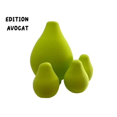 Azal Lot De 4 Éponges Fruit Edition Avocat – Maquillage / Accessoires maquillage | Azal - Visage Tunisie | Miral Parapharmacie