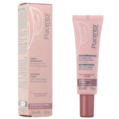 Placentor Végétal Crème Réparatrice Contour Yeux et Lèvres 30 ml – Yeux et Lèvres / Contour des yeux | PLACENTOR - Visage Tunisi