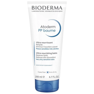 BIODERMA Atoderm PP Baume Visage et Corps 200 ml – Soins hydratants et nourrissants / Hydratants peaux sèches | Atoderm - Visage