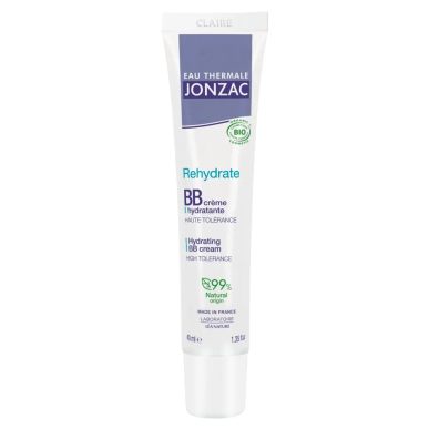 Jonzac BB Crème Hydratante Bio SPF10 Teinte Claire 40ml – Maquillage / BB crème | Jonzac - Visage Tunisie | Miral Parapharmacie