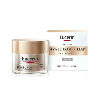 Eucerin Hyaluron-filler + Elasticity Soin de Nuit – soins anti-âge et anti-rides / Premières Rides | EUCERIN - Visage Tunisie | 