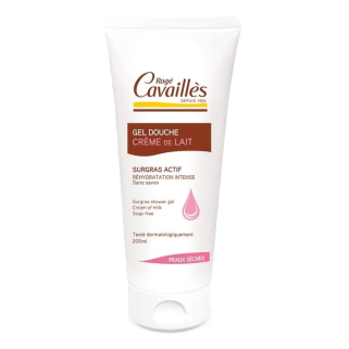 ROGE CAVAILLES Douche Lait Hydratant Peau Seche 200ml – Soins hydratants et nourrissants | Roge Cavailles - Visage Tunisie | Mir