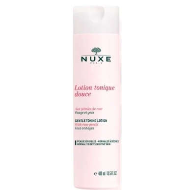 NUXE Lotion Tonique Douce 400ml – Démaquillants, nettoyants visage / Eau micellaire, tonique,  | NUXE - Visage Tunisie | Miral P