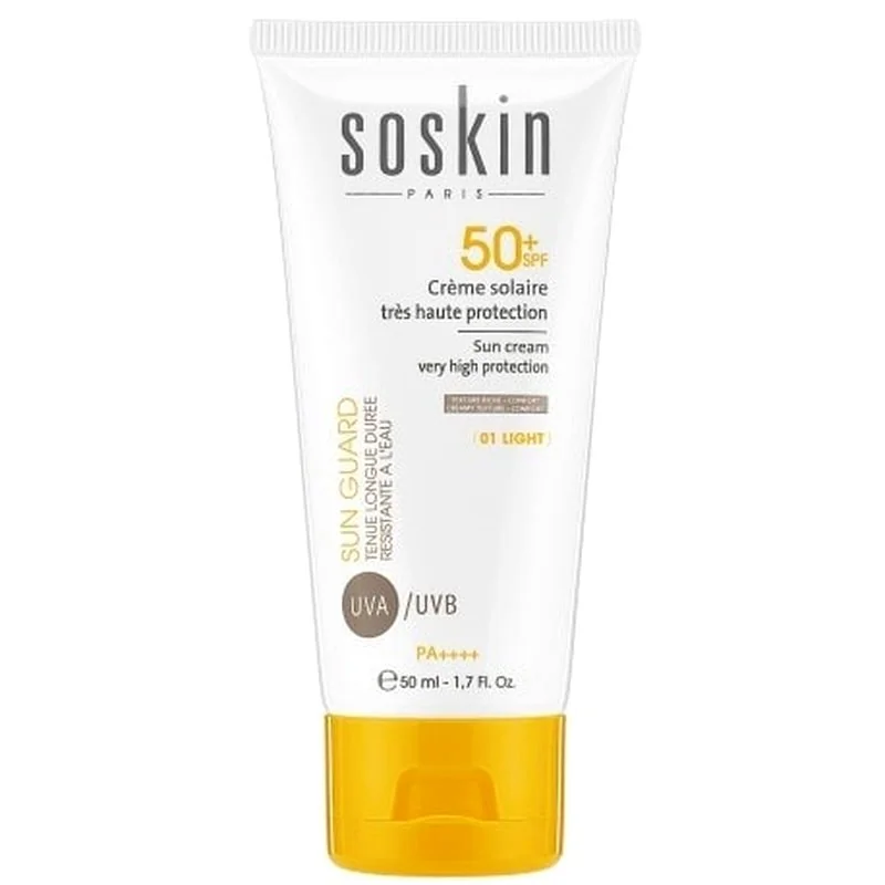 SOSKIN 03 CREME SOLAIRE TEINTEE MEDIUM DEEP SPF50+ 50 ml