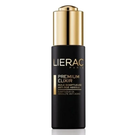 LIERAC Premium Elixir Huile Somptueuse Anti age Absolu 30ml – soins anti-âge et anti-rides / Rides marquées, perte de ferm | LIE