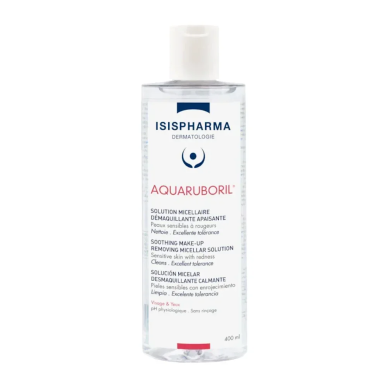 Isispharma Ruboril Aquaruboril Solution Micellaire Démaquillante 400ml – Démaquillants, nettoyants visage / Eau micellaire, toni