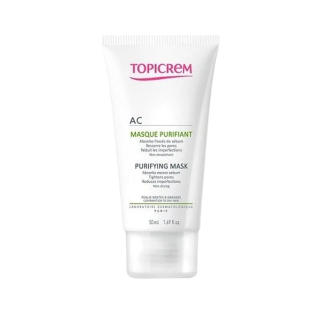 TOPICREM AC Masque Purifiant 50ML – Soins peau grasse, mixte et acné / Purifiants | TOPICREM - Visage Tunisie | Miral Parapharma