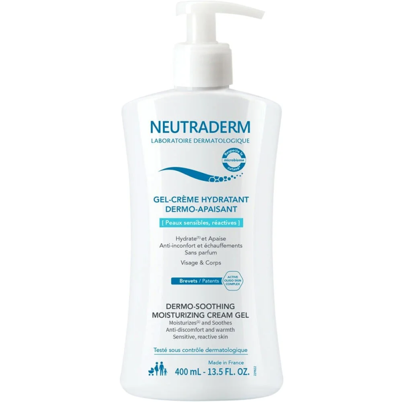 Neutraderm Gel-Crème Hydratant Dermo-Apaisant 400ml