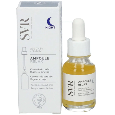 SVR Ampoule Relax Contour des Yeux Nuit 15ml – Serums | SVR - Visage Tunisie | Miral Parapharmacie