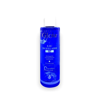 GLOW Eau Micellaire 250ml – Démaquillants, nettoyants visage / Eau micellaire, tonique,  | Glow - Visage Tunisie | Miral Parapha