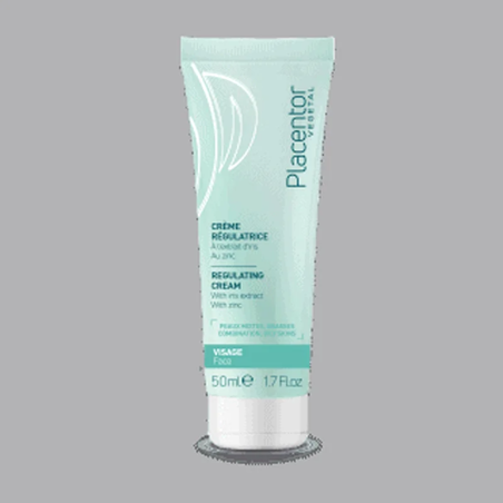 PLACENTOR Vegetal Creme Regulatrice Peaux Mixtes 50ml – Soins hydratants et nourrissants / Hydratants peaux normales | PLACENTOR