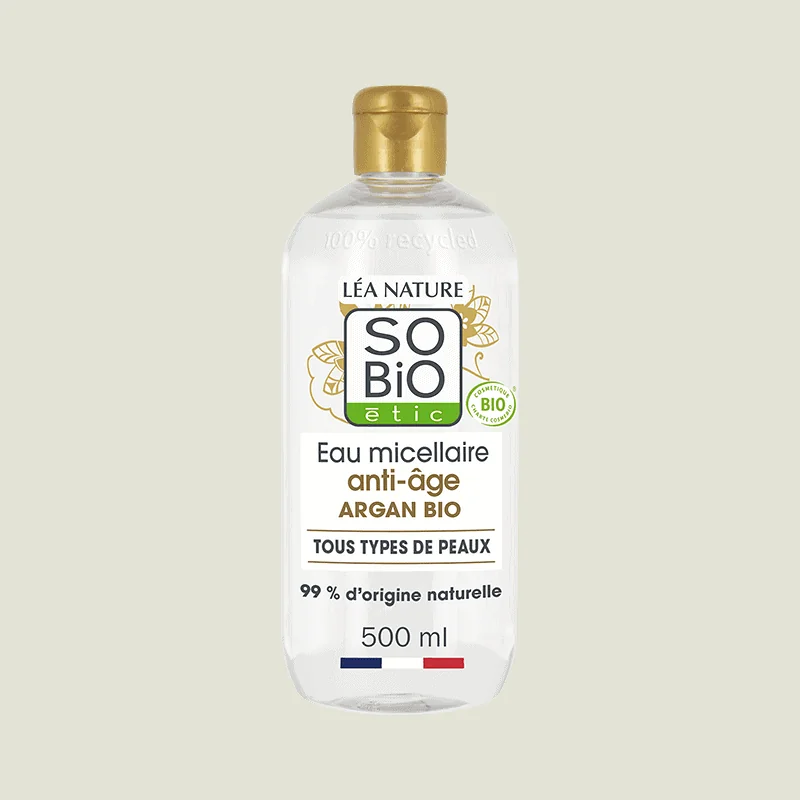 SO BIO Précieux Argan Eau Micellaire Anti-Âge Argan Bio 500ml