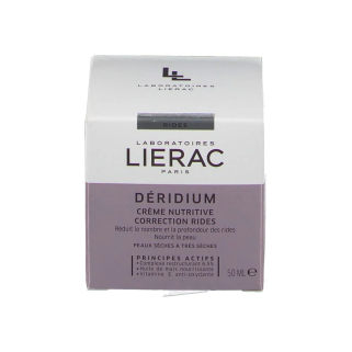 LIERAC Déridium Crème Nutritive 50ml – soins anti-âge et anti-rides / Premières Rides | LIERAC - Visage Tunisie | Miral Paraphar