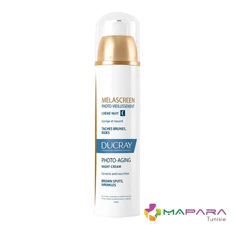 DUCRAY Melascreen Crème Nuit Contre Le Photo-vieillissement 50ml DUCRAY Melascreen Crème Nuit Contre Le Photo-vieillissement 50ml
