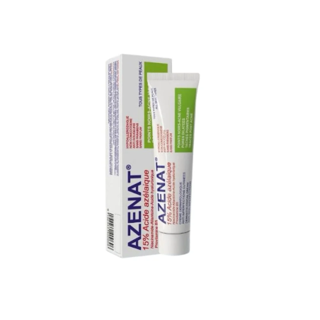 Naturallabo Azenat Creme Anti Imperfections 15% Acide Azelaique 40ml – Soins peau grasse, mixte et acné / Peaux à imperfections 