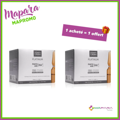 Martiderm Photo-Age Platinum 10 ampoules – soins anti-âge et anti-rides / Rides marquées, perte de ferm | MARTIDERM - Visage Tun